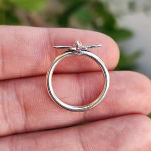 Navya <b>Craft</b> Handmade 925 Sterling Silver Aeroplane <b>Ring</b> for Women's Fashion Birthday Anniversary Wedding & Marriage Gift - Product Image 6
