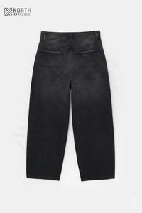 Factory Direct Sale OEM Mid Waist Lightweight Straight <b>Loose</b> Fit Women Denim Jeans Unisex Casual Jeans - Product Image 6