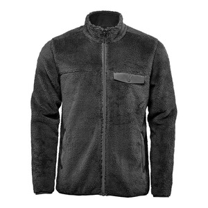 High Quality Custom <b>Sherpa</b> <b>Fleece</b> Jacket for <b>Men</b> OEM Service Hot Selling Trending Cotton <b>Fleece</b> with Canvas Fabric - Product Image 6