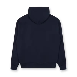 Sudadera con capucha suelta de lana de algodón personalizada OEM, jerséis de moda, Sudadera con capucha Unisex, ropa de calle personalizada, Sudadera con capucha de hombro caído en blanco - Product Image 4
