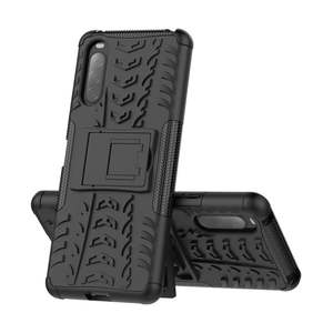 Protector de Golpes y Soporte de Mesa para Sony Xperia 5 III y Xperia 10 III, Funda de Acero con Armadura para Teléfonos - Product Image 1