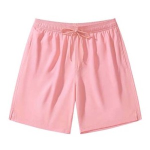 Cintura con cordón de calidad superior Verano Transpirable Doble capa Algodón Poliéster High Street Style Workout Pantalones cortos de color personalizados - Product Image 2