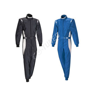 Costume de course de karting en tissu polyester pour homme, design élégant, avec logo imprimé - Product Image 2