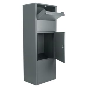 Vente en gros de colis Dropbox articles en acier galvanisé métallique poste caractéristique paquet debout extérieur boîte aux lettres grand meuble OEM ODM - Product Image 1