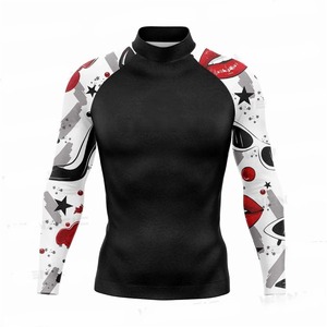 <b>Men's</b> Long Sleeve Quick Dry Surf <b>T</b> <b>Shirt</b> UV Protection Rashguard Swim Rash Guard Plus Size Male Swimsuit <b>for</b> Diving <b>Swimming</b> - Product Image 5
