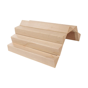 Panneaux muraux décoratifs flexibles en bois massif et armoires pour hôtels et villas Installation rapide de 36 \ "72 \" 96 \ "de longueur pour les hôpitaux - Product Image 2