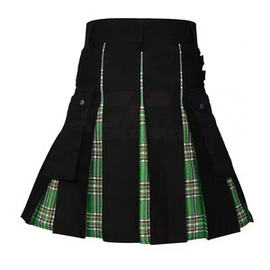 Kilts écossais traditionnels en laine à motif tartan pour les mariages et les événements culturels - Product Image 1