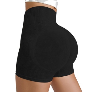 Shorts de yoga pour femmes Jogging Fitness taille haute Push up Gym Short d'entraînement Booty Gym Shorts de yoga pour femmes - Product Image 1
