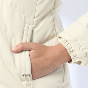 Veste en duvet pour femmes Veste respirante Manteau à bulles Femmes Manches longues Fermeture éclair épaisse Vestes à bulles - Product Image 5