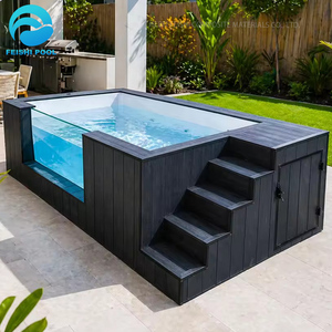 <span class=keywords><strong>Piscinas</strong></span> Pequeñas <span class=keywords><strong>de</strong></span> 20 pies para Casa, <span class=keywords><strong>Piscinas</strong></span> <span class=keywords><strong>Elevadas</strong></span> <span class=keywords><strong>de</strong></span> Fibra <span class=keywords><strong>de</strong></span> Vidrio y <span class=keywords><strong>Madera</strong></span> para Exteriores, Piscina en Contenedor <span class=keywords><strong>de</strong></span> Envío, <span class=keywords><strong>Precios</strong></span> <span class=keywords><strong>de</strong></span> Fábrica al por Mayor - Product Image 3