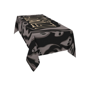 Manteles estampados personalizados de alta calidad de algodón orgánico 100% con hermoso diseño bordado - Product Image 1