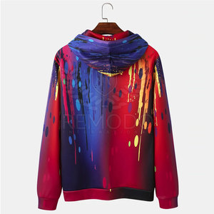 100% algodón nueva moda sublimación hombres sudaderas 2025 sublimación nuevo estilo personalizado Sudadera con capucha - Product Image 2