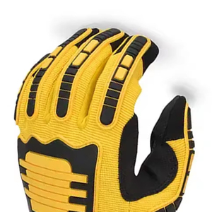 Premium Quality Water-Proof Leather Safety Gloves Custom Mechanical Impact TPR Gloves Grain for Working for Safety Work - Product Image 2