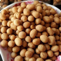 Kacang Tanah Kering Rasa Kelapa Renyah Khusus, Camilan Manis Asin, Pemasok Camilan Rasa Vietnam OEM, Siap Kirim