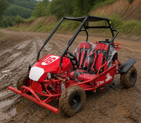 Go-Kart Todoterreno, Apto para Niños y Adultos, Es un Tipo de Vehículo de Carreras Pequeño o Vehículo de Entretenimiento