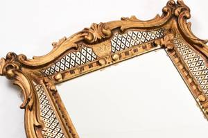 Elegant Rococo <b>Mirror</b> - <b>Antique</b> Gilded Florentine <b>Mirror</b> - Unique and Original <b>Wall</b> <b>Mirror</b> - Product Image 4