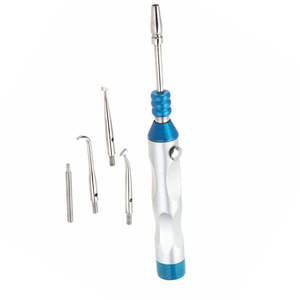 Extracteur manuel de couronnes dentaires chirurgicales à 3 pointes, instrument dentaire en acier inoxydable certifié CE Classe II par Astrin Surgical - Product Image 3