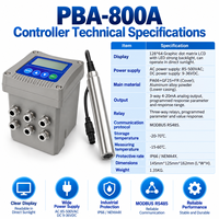 Analyseur d'algues en ligne PBA 800A pour la surveillance des algues bleues et vertes dans les réservoirs, MODBUS RS485