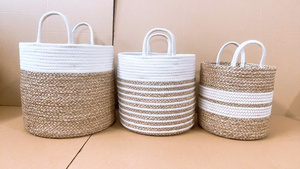 Cesta de almacenamiento de cocina colorida con ratán para pan o caja de regalo, accesorios de cocina multifuncionales, superventas - Product Image 6