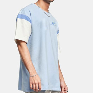 เสื้อยืดโอเวอร์ไซส์ผู้ชาย สไตล์สตรีท ลำลอง ทรงหลวม ผ้าฝ้าย เสื้อยืดแฟชั่นผู้ชายทรงโอเวอร์ไซส์ - Product Image 2