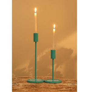 Luxury Design Gold-Finished Metal <b>Taper</b> <b>Candle</b> Holder for Wedding and Christmas Lighting Decorative <b>Candle</b> Displays - Product Image 5