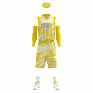 Ensembles d'uniformes de basket-ball sans manches sur mesure, respirants, grande taille, impression de haute qualité, séchage rapide, vente en gros - Product Image 2