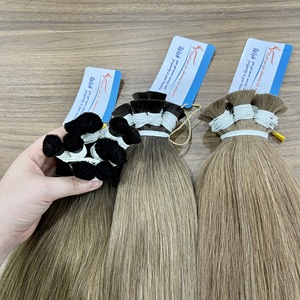 Extensiones de Cabello Humano Remy Vietnamita de Lujo, Cabello a Granel, Liso y Sedoso, Suave y Brillante, Color Decolorado, Sin Caída - Product Image 1