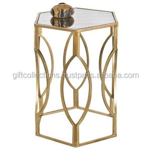 High On Demand Living Room Furniture Metal <b>Stool</b> Side <b>Table</b> Available at Wholesale Price from Indian Supplier - Product Image 4