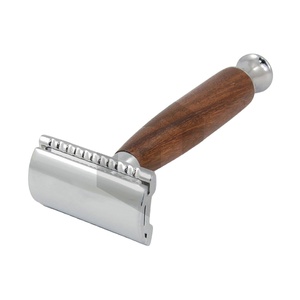 Rasoir double face Shave Edge DM pour le corps, le visage et le maillot, avec logo client, en acier inoxydable à lame unique - Product Image 1