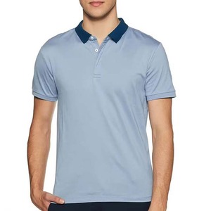 Polos d'été en coton à motif personnalisé pour hommes High Street Style respirant Nouveau design Polos à manches courtes pour hommes Casual - Product Image 1