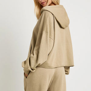 Survêtement avec fermeture éclair et tissu doux, prix avantageux pour les acheteurs en gros, avec une qualité élevée / design élégant, survêtement à jambes droites - Product Image 5