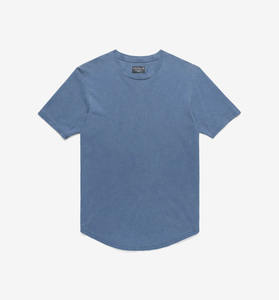 Camiseta personalizada de gran tamaño Sun Faded Slub Scallop cuello redondo fabricada para adaptarse perfectamente - Product Image 5