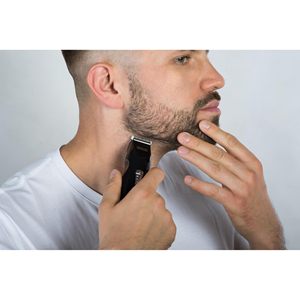 Tondeuse à moustache et barbe réglable en acier inoxydable, alimentation filaire/USB/électrique, rasoir IPX7, outil de coiffage/tondage/pour le nez/à raser, US - Product Image 2