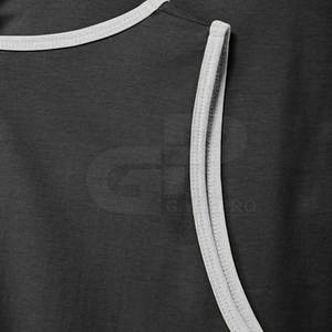 Débardeur de sport respirant à séchage rapide pour hommes avec impression de logo pour les vêtements d'entraînement de gymnastique d'été - Product Image 4