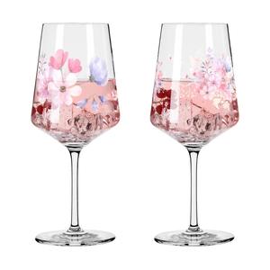 RC RITZENHOFF CRISTAL Juego de 2 Copas Sommersonett Spri # 18F24 - Product Image 1
