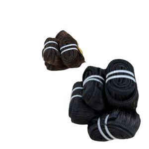 Cabello humano vietnamita alineado con cutícula 100% extensión de cabello de trama Remy doble dibujado de alta calidad - Product Image 1