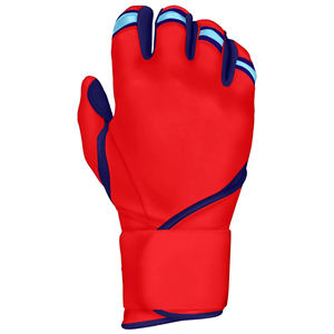 Gants de frappeur de baseball en cuir véritable manchette complète poignée à double point paume solide et durable pour un LBBG-0009 confortable - Product Image 5