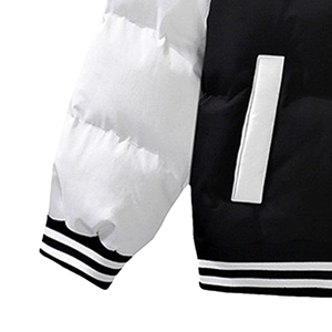 Abrigos acolchados de estilo universitario con hombros descubiertos de calidad Superior, superventas, ropa de abrigo cálida de invierno para hombre, chaqueta acolchada de talla grande - Product Image 4