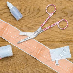 2025วาเลนไทน์ vaslcare ใหม่ลายตกแต่งลิสเตอร์กรรไกรของขวัญพยาบาลสแตนเลสรูปแบบความรักพิเศษสำหรับ - Product Image 3