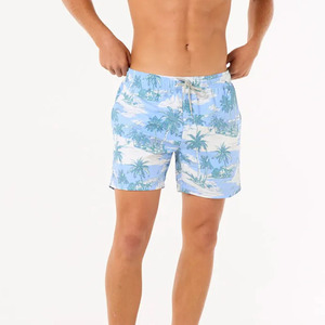 Short de surf original Short de basket-ball extensible dans les 4 sens avec poche zippée Short de surf Maillot de bain Short de bain pour homme - Product Image 4