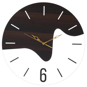 Horloge murale analogique en métal au design unique, fabriquée par un fabricant de confiance, avec couleur et taille personnalisables pour la décoration intérieure et les espaces de vie. - Product Image 1