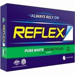Papier copie A4 Carbon Neutral Reflex 80g, résine PET, blanc et coloré, Royaume-Uni, en vente à prix modérés - Product Image 4