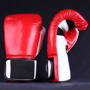 Gants de boxe en cuir de vachette doré de haute qualité pour hommes légers et élégants anti-rides imperméables - Product Image 4