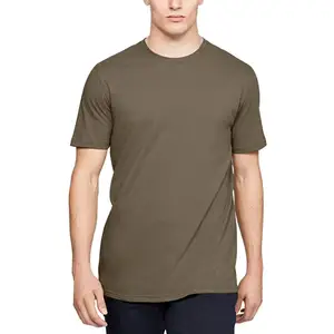 사용자 정의 하이 퀄리티 남자 밑단 티셔츠 짧은 소매 대마 남자의 티셔츠 유기농 면 티 빈 일반 O-넥 T 셔츠 남자