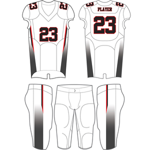 Conjuntos de uniformes de fútbol americano para jóvenes Último diseño con servicio OEM Sublimación Tamaño XL Nuevo diseño Uniforme de fútbol americano - Product Image 2