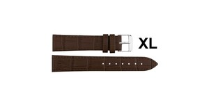 Classic Dark Brown XL 1305 Unisex Soft Water-Resistant Leather <b>Watch</b> Strap 8-24mm Watchbelt <b>Watch</b> <b>Watch</b> Bands Handcrafted - Product Image 4