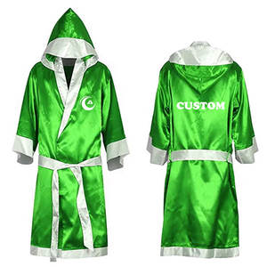 2025 meilleure vente de haute qualité personnalisé Robe de boxe et short de boxe tenue de boxe personnalisée nom et Logo robe de boxe - Product Image 3