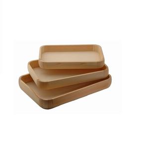 Bandeja de madera para servir y logotipo personalizado Suministros para restaurantes y hoteles tamaño personalizado bandeja de madera de la mejor calidad - Product Image 1