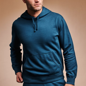 Sudadera con Capucha Retro Personalizada con Logotipo, Sudadera Informal de Algodón para Mujer, Sudadera con Capucha y Cordón Ajustable - Product Image 1