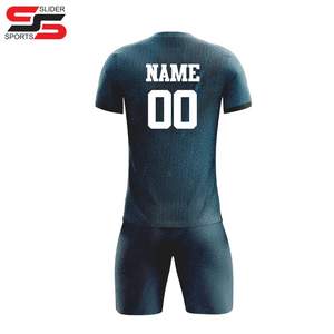 Conjunto de uniforme de fútbol de secado rápido para hombre, con sublimación DHL camiseta de fútbol, pantalones cortos, estampado de logotipo verde, nuevo poliéster - Product Image 5